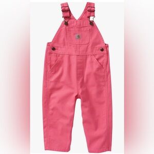 Carhartt Pink Overalls, Size 18 Months, NWOT